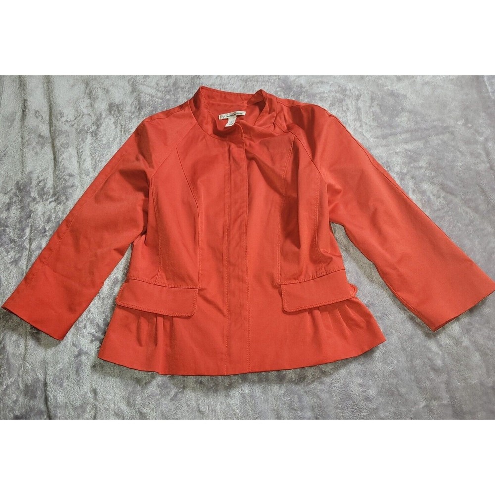 Kenneth Cole New York Women's Red Blazer Jacket | Cute! Sz 8